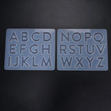 Crystal Epoxy Mold Letter Decoration Pinyin Silicone Mold