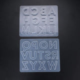 Crystal Epoxy Mold Letter Decoration Pinyin Silicone Mold