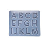 Crystal Epoxy Mold Letter Decoration Pinyin Silicone Mold