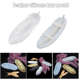 Feather-shaped Resin Silicone Mold Craft Decoration Tools