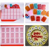 DIY Crystal Epoxy Mould High Mirror Mahjong Shape Silicone Mold