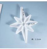Crystal Epoxy Mould Star Octagonal Pendant Silicone Mould