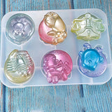 DIY Constellation Epoxy Mould Pendant Mirror Silicone Mold