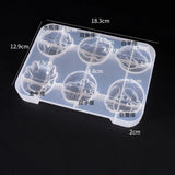 DIY Constellation Epoxy Mould Pendant Mirror Silicone Mold