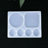 Crystal Epoxy Palette Silicone Mold Decorative Gemstone