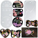 Crystal Epoxy Resin Makeup Palette Silicone Mold