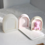 DIY Crystal Epoxy Resin Casting Mold for Door Frame Ornaments Making