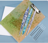DIY Crystal Epoxy Resin Folder Drawing Board Handout Folder Silicone Mold