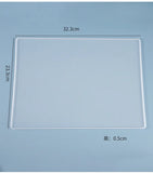 DIY Crystal Epoxy Resin Folder Drawing Board Handout Folder Silicone Mold