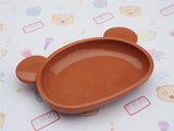 Crystal Epoxy Resin Bear Head Silicone Mold for Mirror Dish Plate DIY