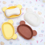 Crystal Epoxy Resin Bear Head Silicone Mold for Mirror Dish Plate DIY