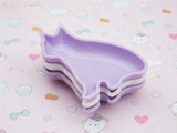 Epoxy Resin Mirror Bulldog Dog Dish Silicone Mold Craft