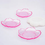 DIY Crystal Epoxy Resin Mirror Petal Flower Plate Silicone Mould