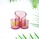 Crystal Epoxy Resin Mold 3 in 1 Eyeliner Brush Holder Silicone Mold