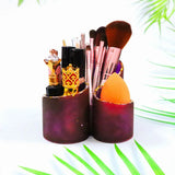 Crystal Epoxy Resin Mold 3 in 1 Eyeliner Brush Holder Silicone Mold