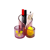 Crystal Epoxy Resin Mold 3 in 1 Eyeliner Brush Holder Silicone Mold