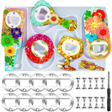 Crystal Epoxy Resin Mold Beer Spanner Bottle Opener Silicone Mold