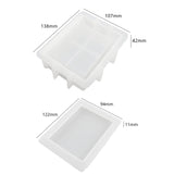 DIY Crystal Epoxy Resin Mold Book Storage Box Mirror Silicone Mold