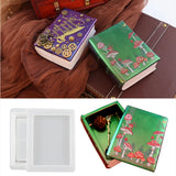 DIY Crystal Epoxy Resin Mold Book Storage Box Mirror Silicone Mold