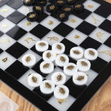 Chess Checkers Checkerboard Epoxy Mold Set