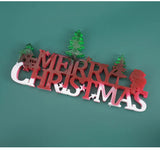DIY Crystal Epoxy Resin Mold Christmas Decoration English Mirror Silicone Mold