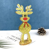 DIY Crystal Epoxy Resin Mold Christmas Elk Desktop Ornament