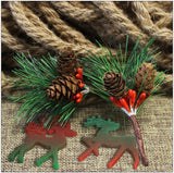 Christmas Elk Keychain Ornament Silicone Mold