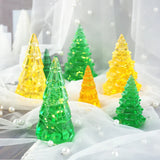 Christmas Tree Hand-made Mold Small Night Light Table Silicone Mold