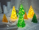 Christmas Tree Hand-made Mold Small Night Light Table Silicone Mold