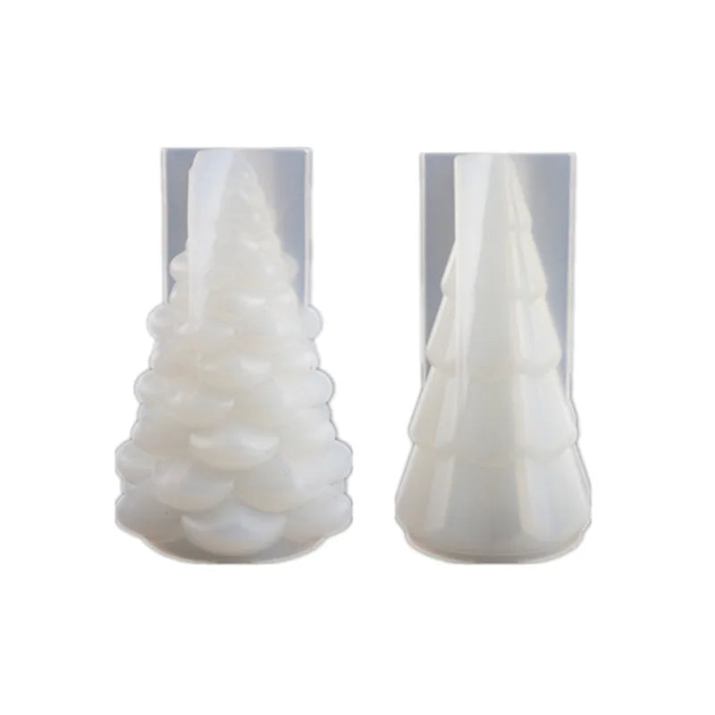 Christmas Tree Hand-made Mold Small Night Light Table Silicone Mold