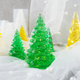 Christmas Tree Hand-made Mold Small Night Light Table Silicone Mold