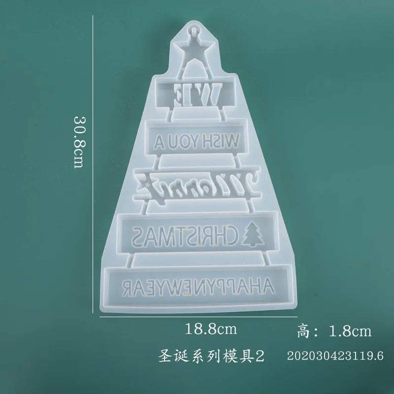 Christmas Tree Decoration Silicone Mold