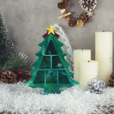 Crystal Epoxy Resin Mold Christmas Tree Storage Box Jewelry Box Silicone Mold