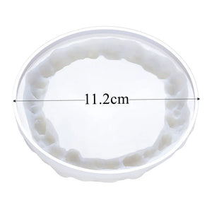 Crystal Cluster Coaster Silicone Mold for Epoxy Resin DIY