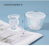 Crystal Crown Storage Box Mold Mirror Silicone Mold