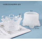 Crystal Crown Storage Box Mold Mirror Silicone Mold