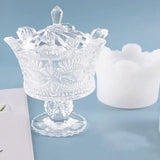 Crystal Crown Storage Box Mold Mirror Silicone Mold