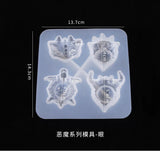 DIY Devil's Eye Owl Jewelry Silicone Mold