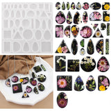 DIY Crystal Epoxy Resin Mold Diamond Jewelry Tools Silicone Moulds