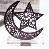 Crystal Epoxy Resin Mold Display Board Base Table Ornaments Silicone Mould