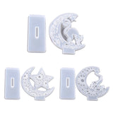 Crystal Epoxy Resin Mold Display Board Base Table Ornaments Silicone Mould