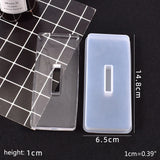 Crystal Epoxy Resin Mold Display Board Base Table Ornaments Silicone Mould