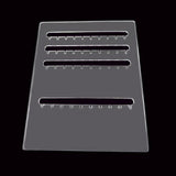 Crystal Epoxy Resin Mold Earrings Rack Silicone Display Stand