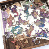 Crystal Epoxy Resin Mold Easy to Clean Reusable Durable Keychain Silicone Mould