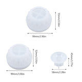 Crystal Epoxy Resin Mold Egg-shaped Storage Box Organizer