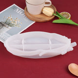 Crystal Epoxy Resin Mold Feather Wing Plate Dish Decoration Silicone Mold