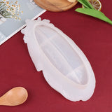 Crystal Epoxy Resin Mold Feather Wing Plate Dish Decoration Silicone Mold