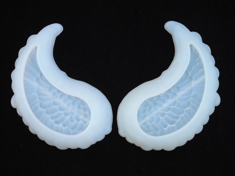 Crystal Epoxy Resin Mold Feather Wings Silicone Mold