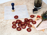 Crystal Epoxy Resin Mold Fire Paint Envelope Sealing Silicone Mould