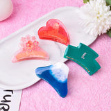 Crystal Epoxy Resin Mold Hairpin Jewelry Ornaments Mirror Silicone Mold